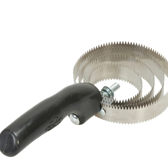 Stainless Curry Comb  Blue handle - Picture 2 of 2